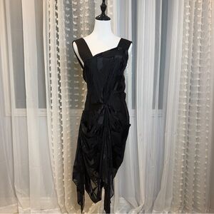 ASOS Black Formal Asymmetrical Dress